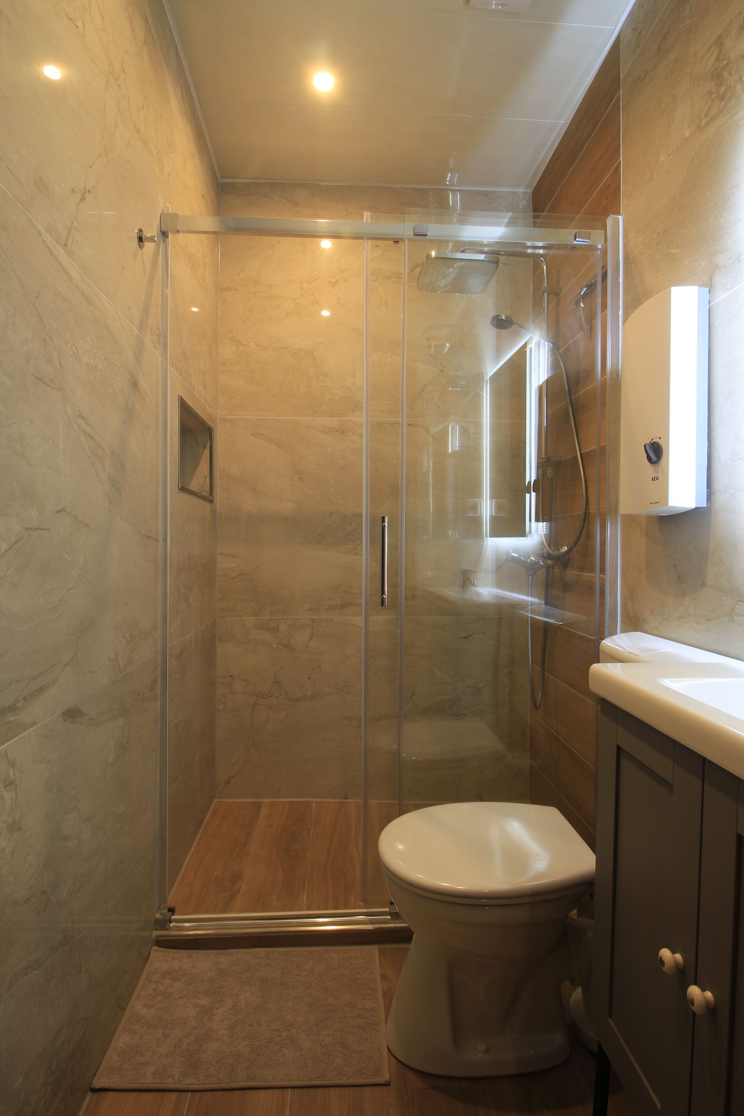 舒適雙人或雙床房 | 浴室 | 免費梳洗用品、風筒