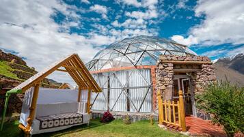 Kamar Standar, 1 Tempat Tidur Queen, pemandangan kebun, tepi gunung | Teras/patio