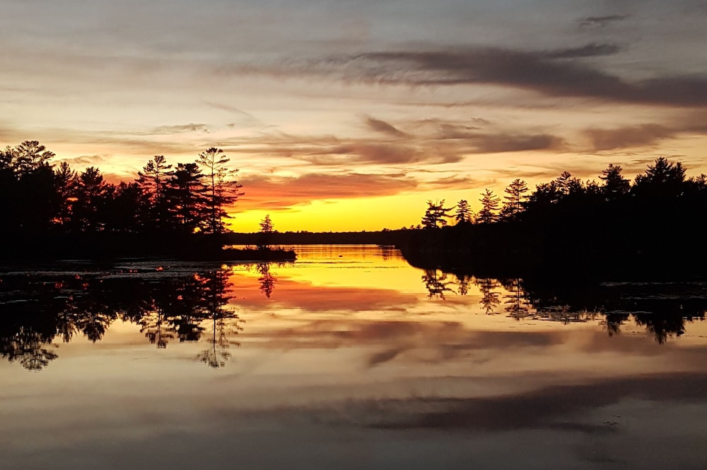 Great Quite Lake , big Bald Lake , With Access to Other Lakes , Great Fishing