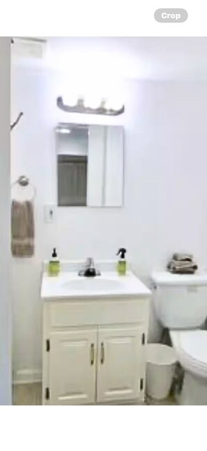 Asciugacapelli, asciugamani, sapone, shampoo