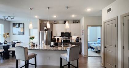 20 minutes from Downtown Houston , Hobby airport, George Bush airport