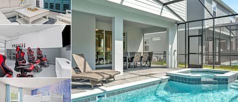 Una piscina climatizada