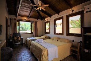 4 chambres, bureau, Wi-Fi, draps fournis