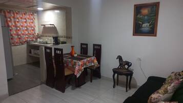 Opções para refeição no quarto