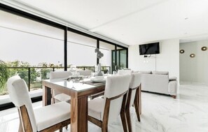 Living area - Level luxury condos (Playa del Carmen)