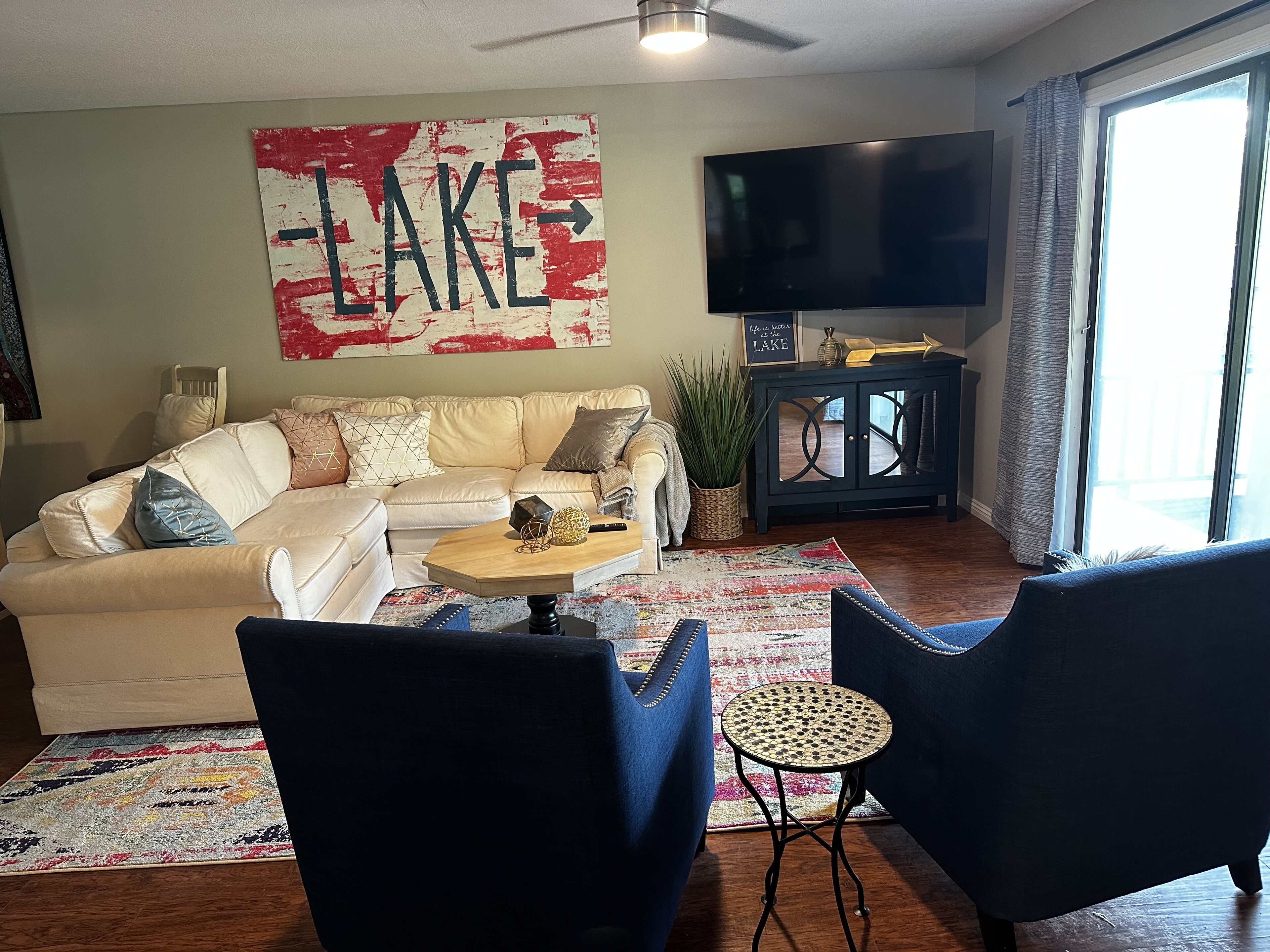 Rocky Branch is 2 Turns Away! Lake Front, Close Boat Ramp, Steps Away from Water