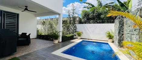 Indoor pool, a heated pool