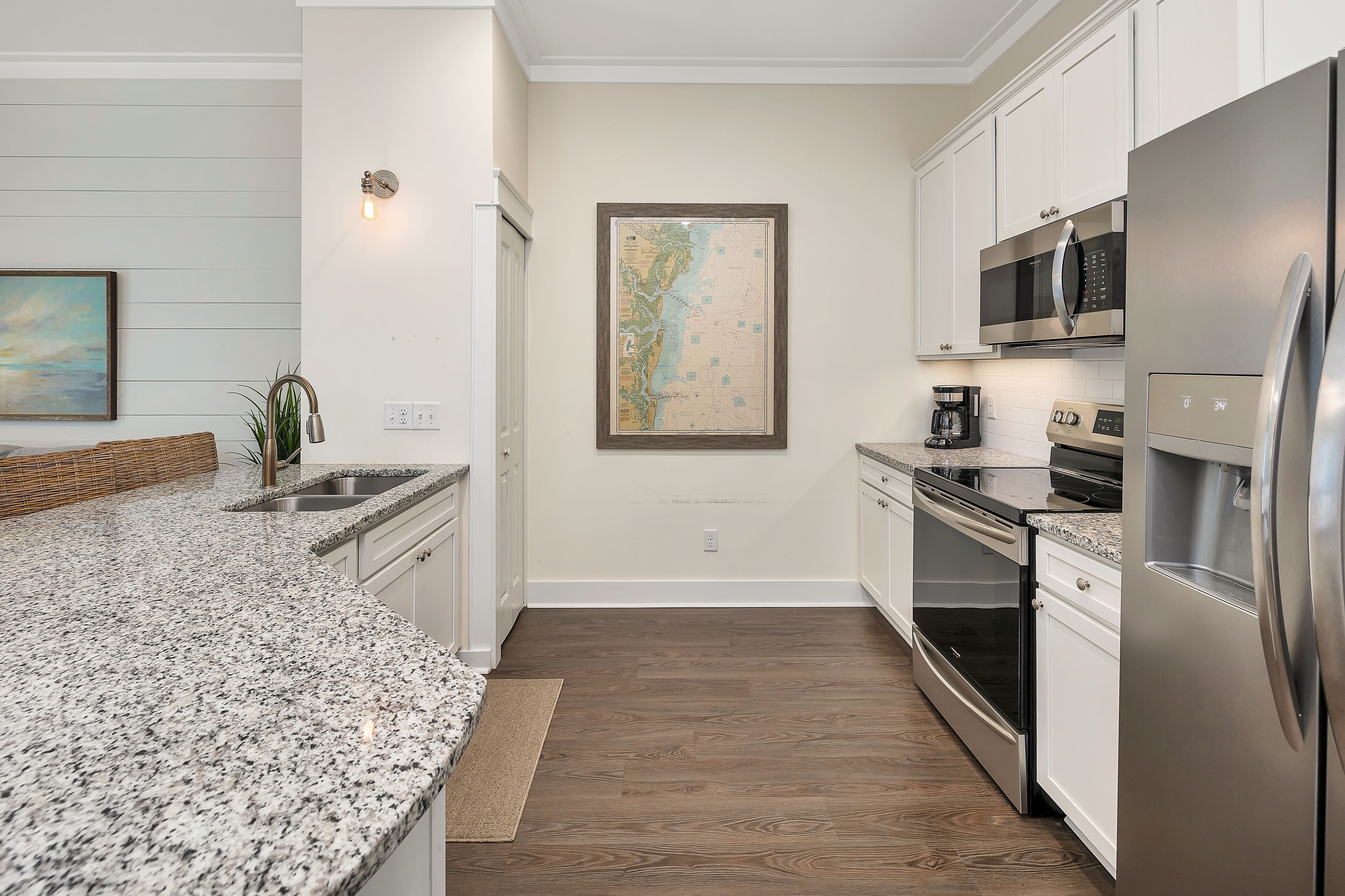 Updated second floor condominium with access to heated pool!