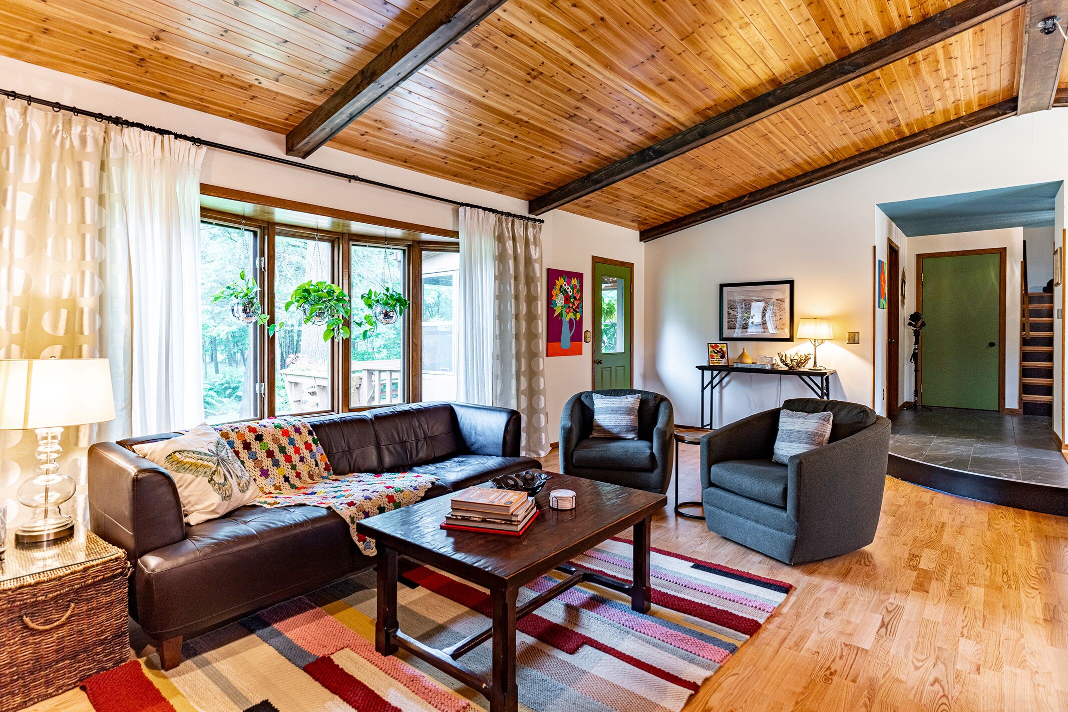 Updated Home 300 Yards from Beach, Bordering Point Beach State Forest