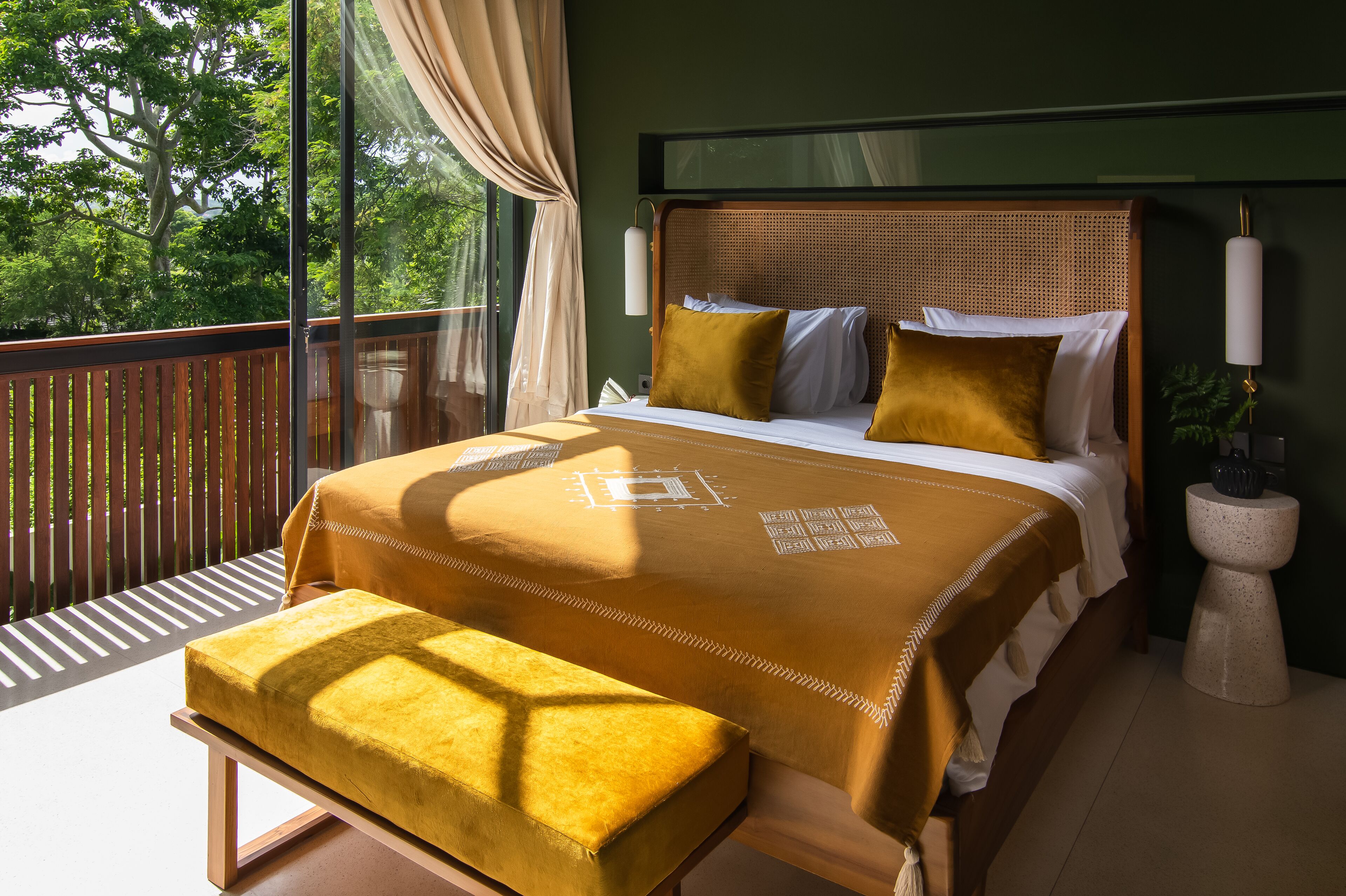 Premium bedding, memory foam beds, in-room safe, individually decorated