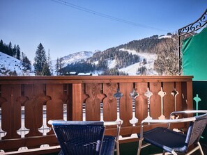 Blick vom Balkon