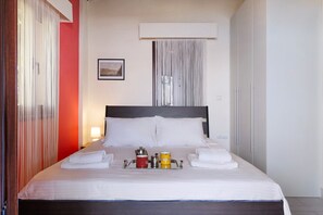 2 bedrooms, free WiFi, bed sheets - Apartment 'Villa Rojo Tajo Villas' with Sea View, Wi-Fi and Air Conditioning (Lefkada)