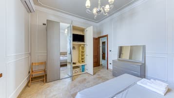 2 Schlafzimmer, Bügeleisen/Bügelbrett, Bettwäsche