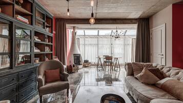 Suite monolocale Deluxe | Tende oscuranti, Wi-Fi gratuito