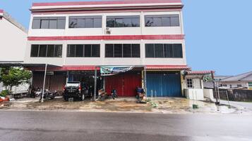 Fachada de la propiedad