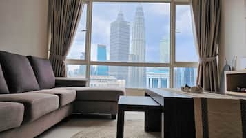 Apartemen Keluarga | Area keluarga | TV layar datar