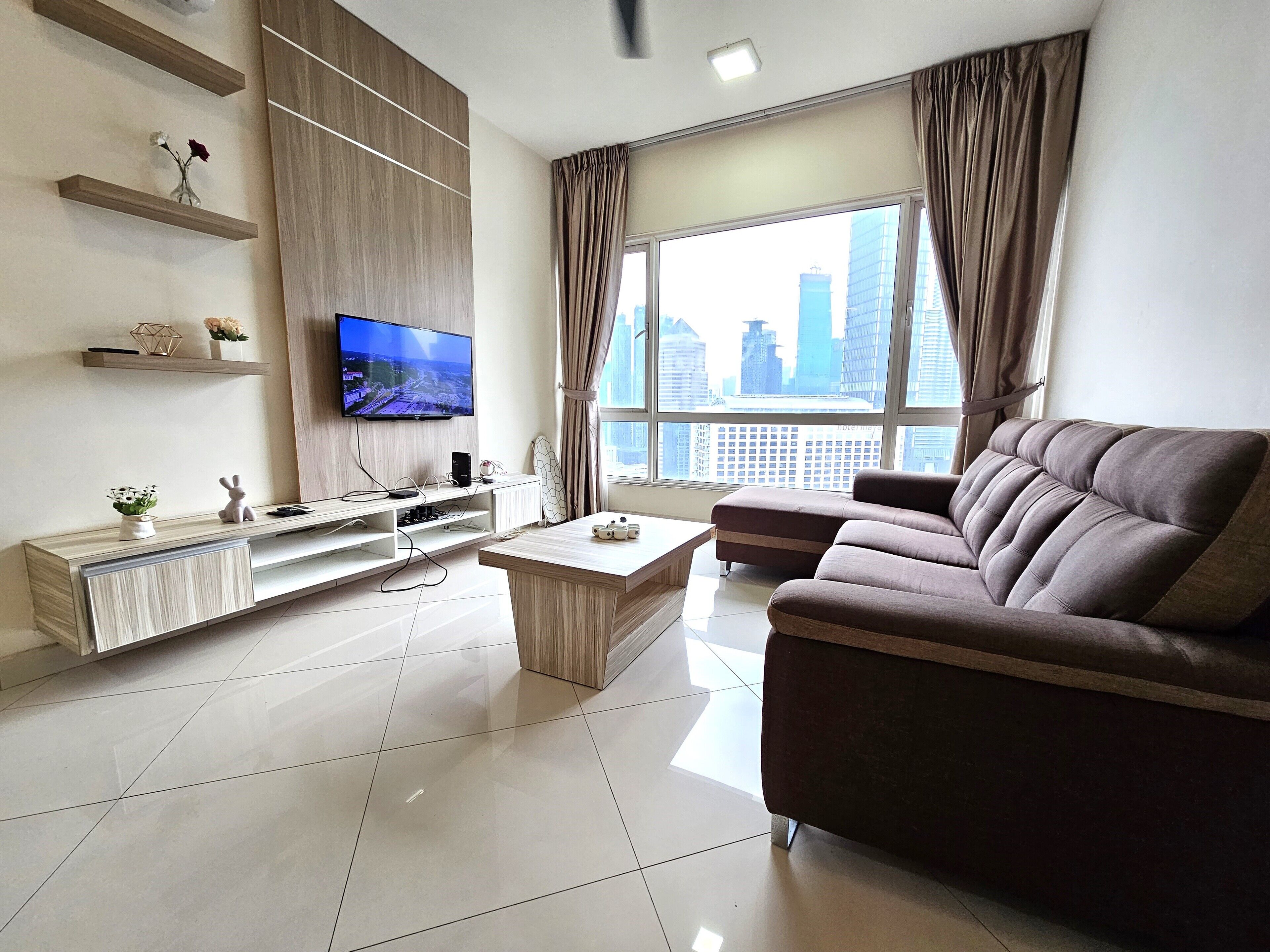 Family Apartment | Living area | Flat-screen TV