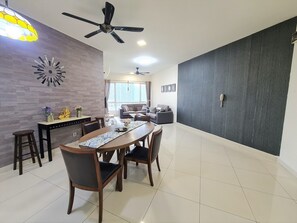 City Apartment | Living area | Flat-screen TV