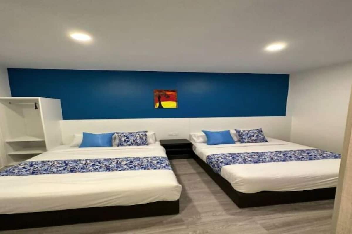 Free WiFi, bed sheets