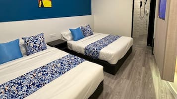 Chambre Quadruple Familiale | 1 chambre, Wi-Fi gratuit, draps fournis