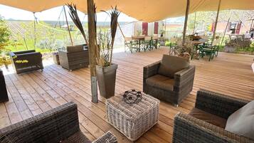 Opções para refeição ao ar livre