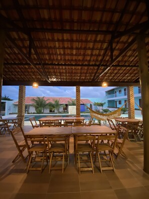 Restaurant - Pousada Maanain (Icapuí)