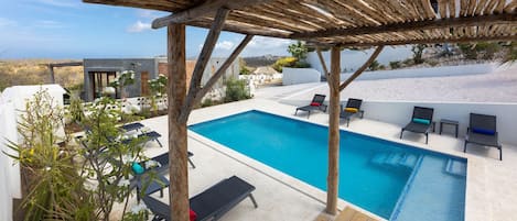 Appartement, 1 chambre, fumeur, terrasse | Vue depuis lâhĂ©bergement