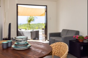 Lejlighed - 1 soveværelse - ryger - terrasse | Stue