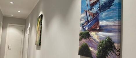 อพาร์ทเมนท์, 2 ห้องนอน, สูบบุหรี่ได้, ระเบียง | ภายใน