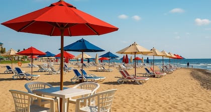 Beachfront Chalet in Porto Said Egypt Perfect Getaw