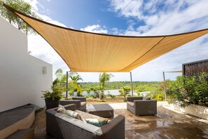 Apartment, 2 Bedrooms, Smoking, Terrace | Garden - Sasha Apartment - Panoramic View With Pool (Jan Thiel)
