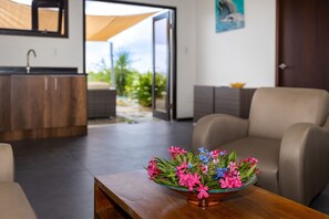 Căn hộ, 2 phòng ngủ, hút thuốc, hiên | Phòng khách