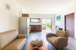 Appartamento, 2 camere da letto, fumatori, terrazzo | Soggiorno