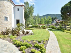 Villa, 6 Bedrooms, Private Pool, Garden View | Property grounds - Luxury Rental Villa for 14 People (Sithonia)