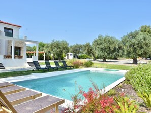 Villa, 6 Bedrooms, Private Pool, Garden View | Pool | Outdoor pool - Luxury Rental Villa for 14 People (Sithonia)