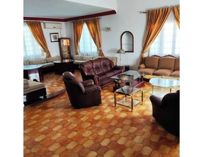Ferienhaus, 4 Schlafzimmer, Raucher, eigener Pool | Wohnbereich