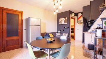 Villa, 1 Bedroom, Smoking, Balcony | Living area