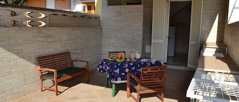 Restauration en plein air