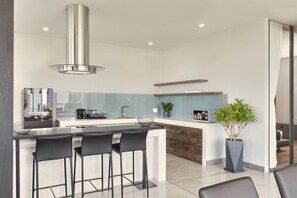 Apartamento, 2 quartos, para fumantes, sacada | Opções para refeição