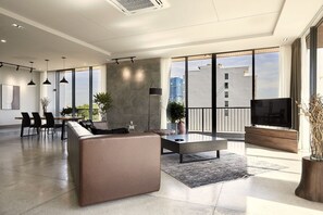 Appartement, 2 chambres, fumeur, balcon | Intérieur