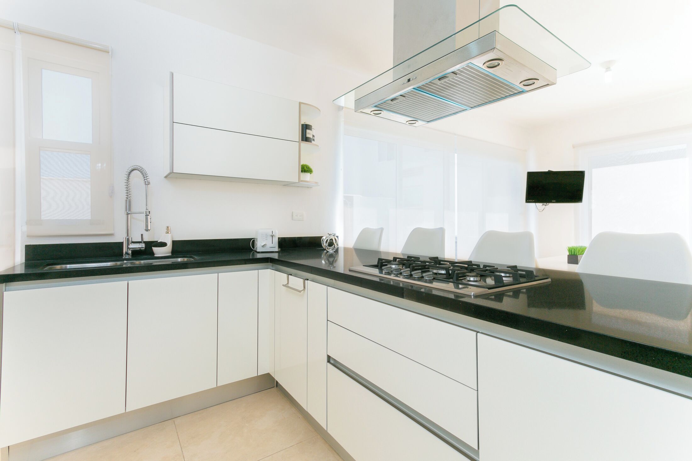 Casa, 3 habitaciones, para fumadores, alberca privada | Interior