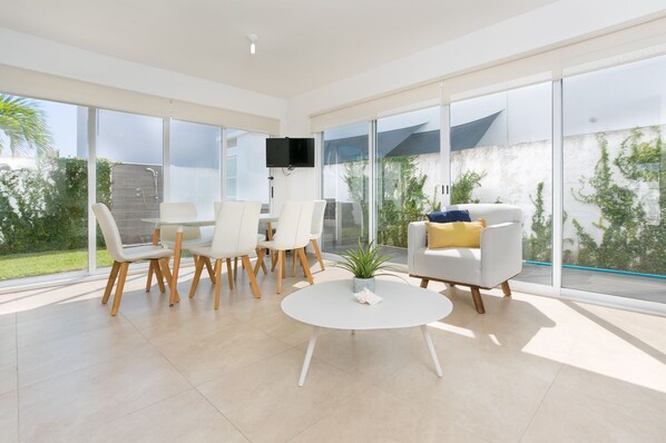 House, 3 Bedrooms, Smoking, Private Pool | Living area - House in Private Altus Il - Private Pool (Cancun)