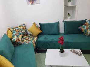 Apartment, 2 Bedrooms, Accessible | Living area - American Kitchen Studio (Casablanca)