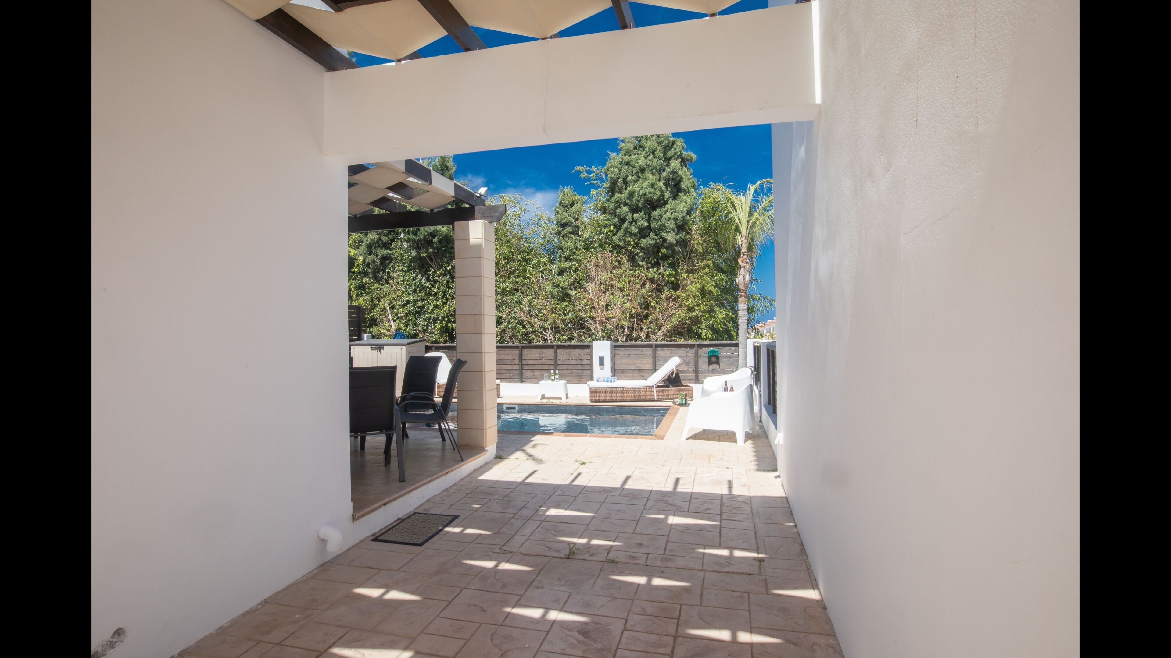 Villa, 2 Bedrooms, Private Pool, Garden View | Terrace/patio