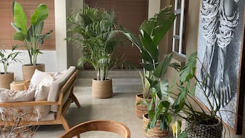 Vila, 4 quartos, para fumantes, piscina particular | Parte interna