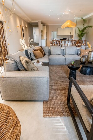 Villa, 4 Bedrooms, Smoking, Private Pool | Living room - Relax in Style at This Stunning Villa in Camps Bay, Cape Town (Cape Town)