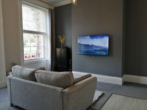 Apartment, 1 King Bed | Living area - 2-bed Flat in Hamilton Square (Birkenhead)