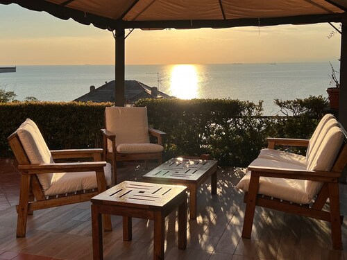 Recco "Villa degli Ulivi" with Private Pool and Sea View