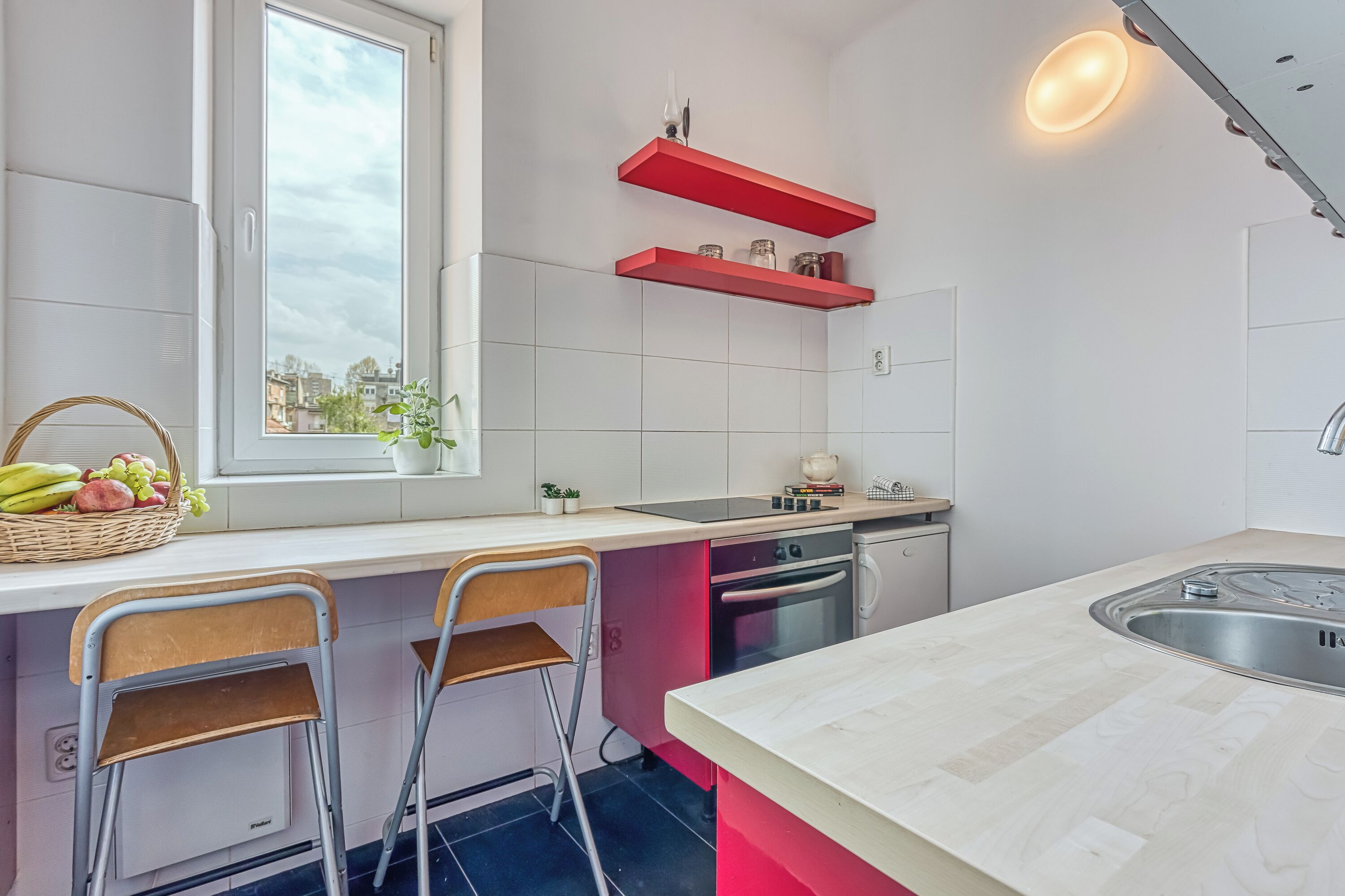 Căn hộ dành cho gia đình, nhiều phòng ngủ (Spacious Apartment In Heart Of Zagreb) | Bếp riêng | Tủ lạnh, lò nướng, bếp nấu, lò nướng bánh mì 