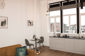 Apartment, 1 Queen Bed | Dining - Modern Luxury Serviced Duplex Apartments by Repose (West Bromwich)